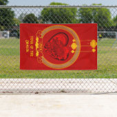 ドラゴンハート、辰年 横断幕 (インサイチュ)