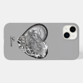 ドラゴンハート Case-Mate iPhoneケース (裏面 (横))