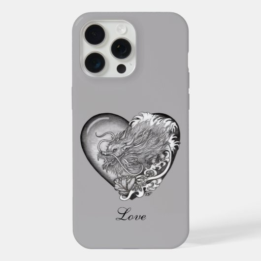 ドラゴンハート iPhoneケース (裏面)