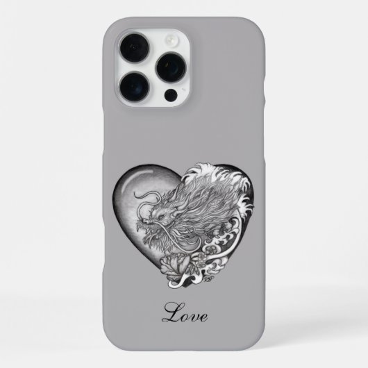 ドラゴンハート iPhoneケース (裏面)