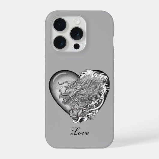 ドラゴンハート iPhoneケース (裏面)