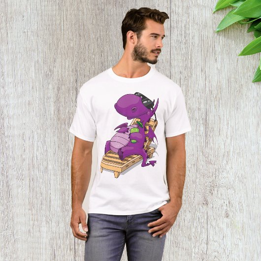ドラゴンバケーションメンズTシャツ Tシャツ