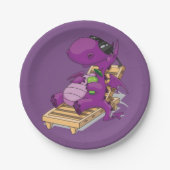 ドラゴンバケーション紙プレート ペーパープレート (正面)