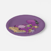 ドラゴンバケーション紙プレート ペーパープレート (アングル)