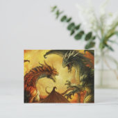 ドラゴンバトル、ポストカード ポストカード (スタンド正面)