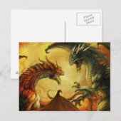 ドラゴンバトル、ポストカード ポストカード (正面/裏面)