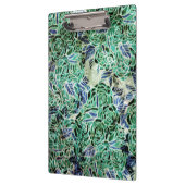 ドラゴンバラグリーン自然ドラゴン抽象芸術バラ クリップボード (左)