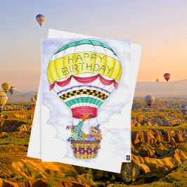 ドラゴンバルーン誕生日カード カード