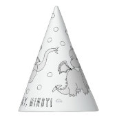 ドラゴンバースデーパーティー – カラーオアズパーティーハット パーティーハット (右)