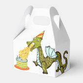 ドラゴンバースデーパーティー フェイバーボックス (裏面サイド)