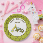 ドラゴンバースデーパーティー ペーパープレート (パーティー)