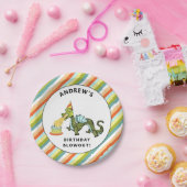 ドラゴンバースデーパーティー ペーパープレート (パーティー)