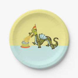 ドラゴンバースデーパーティー ペーパープレート