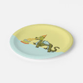 ドラゴンバースデーパーティー ペーパープレート (アングル)