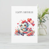 ドラゴンパイロットの誕生日 招待状 (スタンド正面)