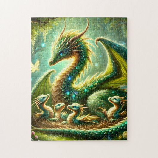 ドラゴンパズル ジグソーパズル (縦)