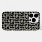 ドラゴンパターン01.wx4x4.blueグレーBG Case-Mate iPhoneケース (裏面 (横))