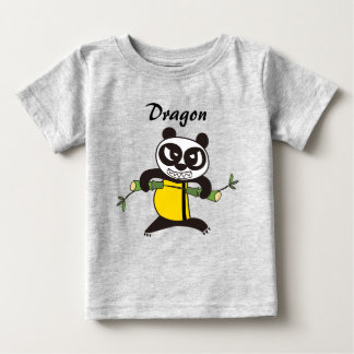 ドラゴンパンダ ベビーTシャツ