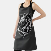 ドラゴンパーソナライズされたのシンボル、タトゥーTシャツ エプロン (インサイチュ)