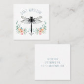 ドラゴンパーソナライズされたフライフローラ通話カード コーリングカード (正面/裏面)