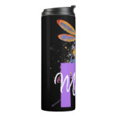 ドラゴンパーソナライズされたフライ（ばちゃばちゃ）跳ねる タンブラー (回転左)