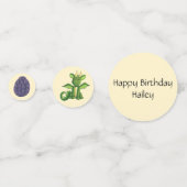 ドラゴンパーティー紙吹雪テーブルデコール コンフェッティ (正面)