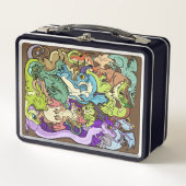 ドラゴンパーティー メタルランチボックス (正面)