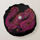 ドラゴンパール ラウンドクッション (裏面)