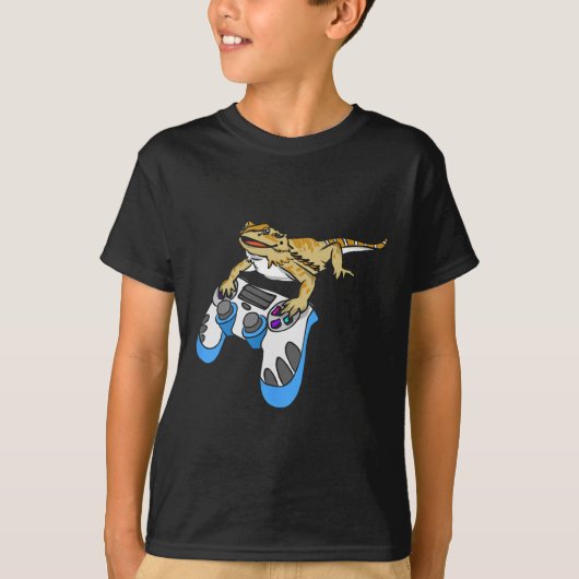 ドラゴンヒゲ竜トカゲ Tシャツ (正面)