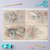 ドラゴンビクトリアンシリーズデザイン12 薄葉紙 (クラフト)