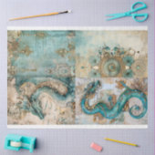 ドラゴンビクトリアンシリーズデザイン3 薄葉紙 (クラフト)