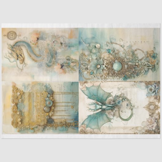 ドラゴンビクトリアンシリーズデザイン5 薄葉紙 (正面)