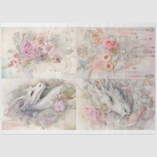 ドラゴンビクトリアンシリーズデザイン9 薄葉紙 (正面)