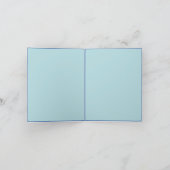 ドラゴンビクトリアンハエの庭ミュート写真イースター シーズンカード (内部)