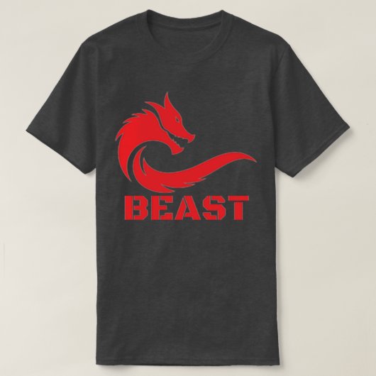 ドラゴンビースト Tシャツ (デザイン正面)