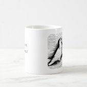 ドラゴンピジョン白ペア コーヒーマグカップ (中央)