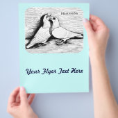 ドラゴンピジョン白ペア チラシ (手)