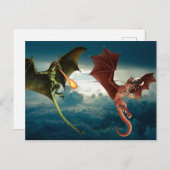 ドラゴンファイアバトルファンタジー ポストカード (正面/裏面)