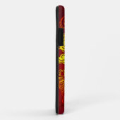 ドラゴンファイアレッドに入る Case-Mate iPhoneケース (裏面/右)