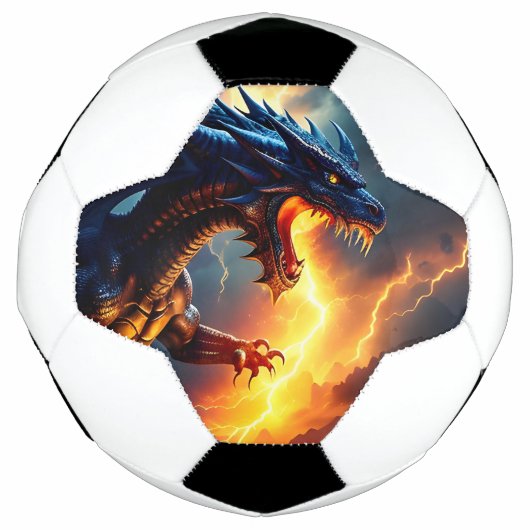 ドラゴンファイア稲妻ファイト2 サッカーボール (正面)
