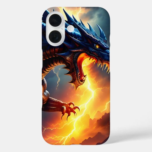 ドラゴンファイア稲妻ファイト2 Case-Mate iPhoneケース (裏面)