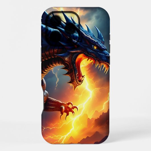 ドラゴンファイア稲妻ファイト2 iPhoneケース (裏面)
