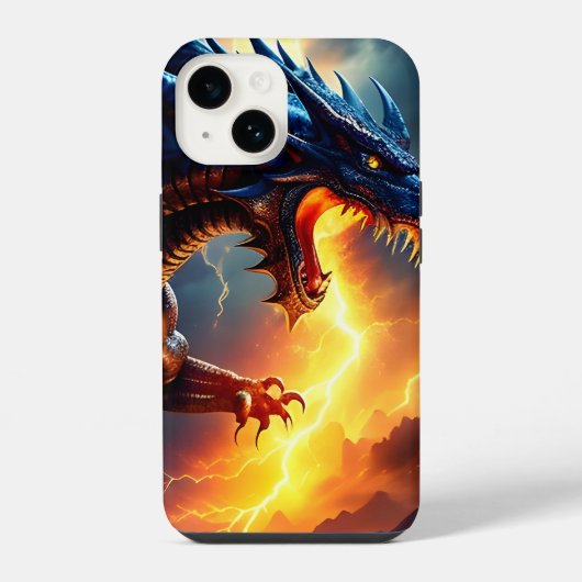 ドラゴンファイア稲妻ファイト2 iPhoneケース (裏面)