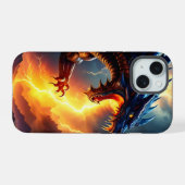ドラゴンファイア稲妻ファイト2 iPhone 15ケース (裏面横)