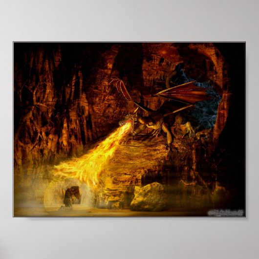 ドラゴンファイター ポスター (正面)