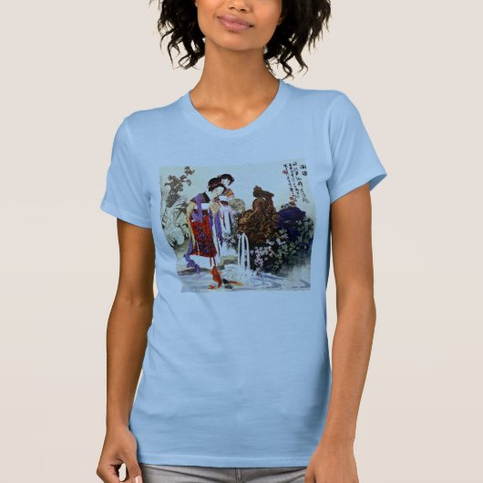ドラゴンファウンテンウーマンTシャツ Tシャツ (正面)