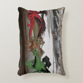 ドラゴンファミリーアクセント枕 アクセントクッション (正面(垂直))