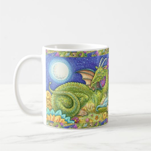 ドラゴンファミリー次世代お洒落ファンタジー コーヒーマグカップ (左)