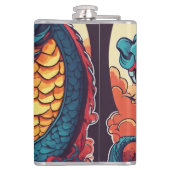 ドラゴンファンション フラスク (裏面)