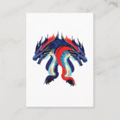 ドラゴンファンタジーアートドラゴン 名刺 (正面)
